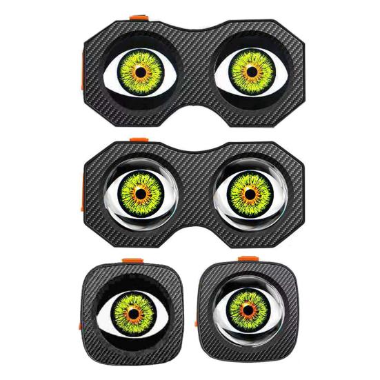 Demon Eyes Bicycle Taillight App Controlled IP64 Waterproof USB Rechargeable MTB Road Mountain Bike Night Riding Warning Rear Lamp