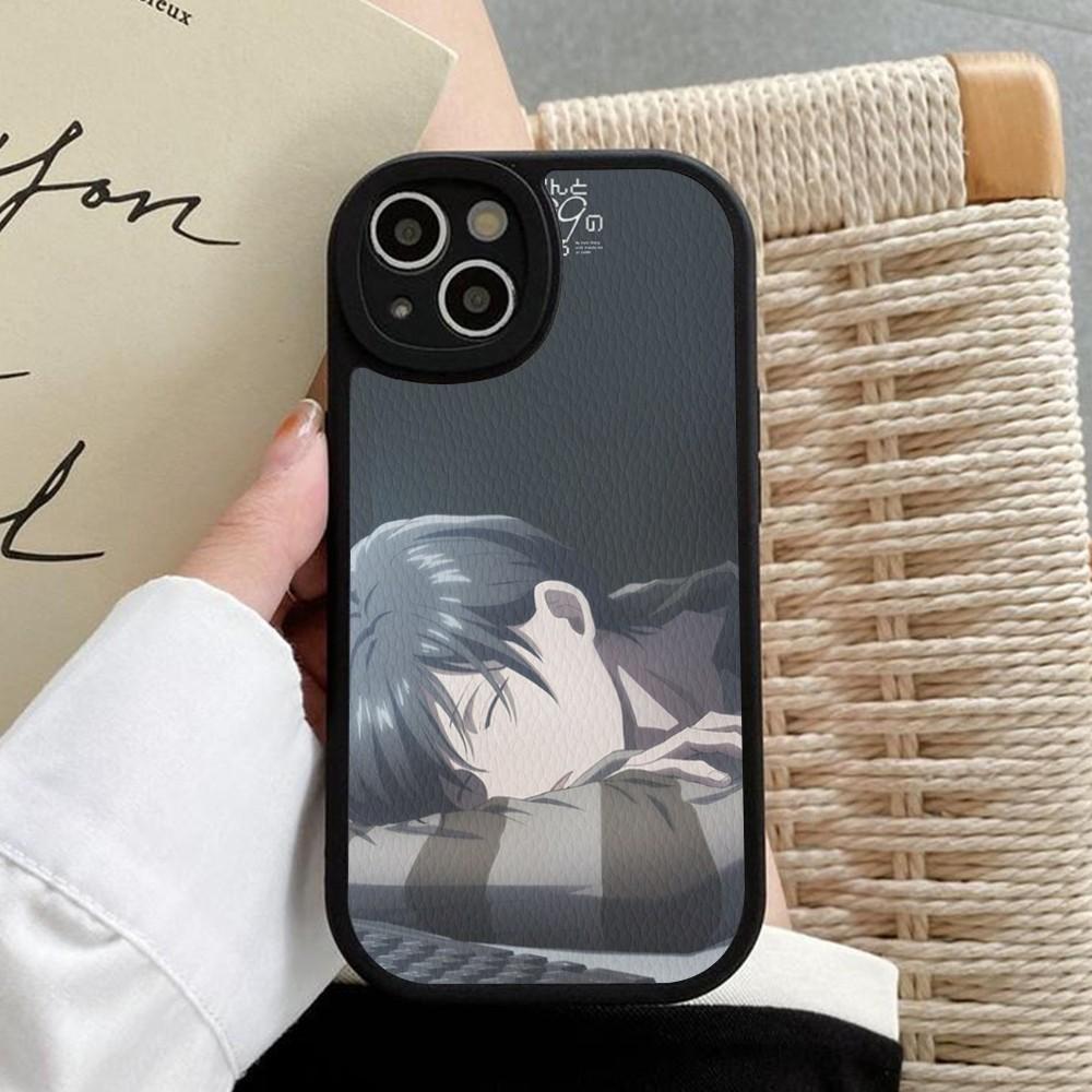 Anime My Love Story Yamada kun Lv999 Phone Case Hard Leather For iPhone 14 13 12 Mini 11 14 Pro Max Xs X Xr 7 8 Plus Fundas