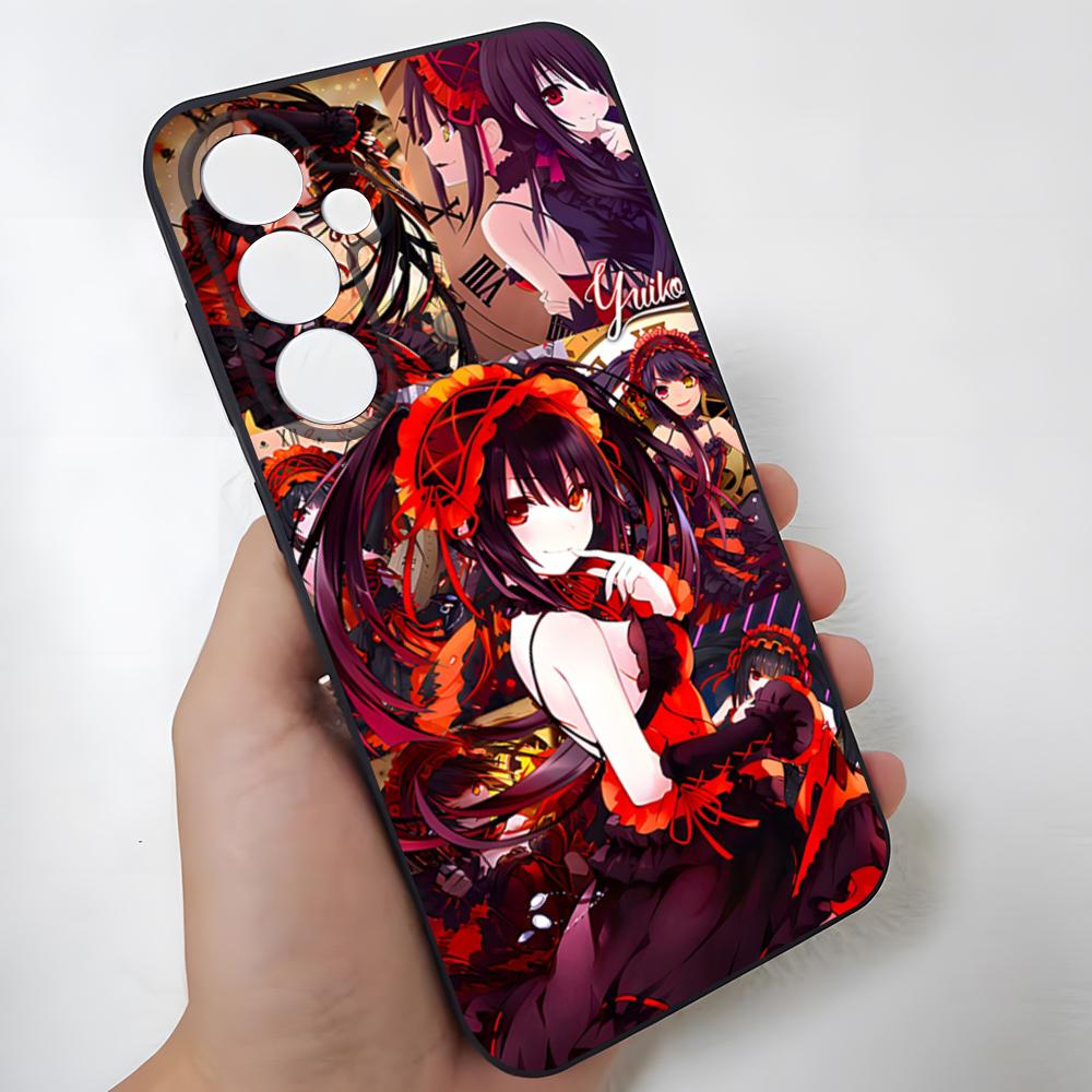 Anime Date A Live Tokisaki Kurumi Niedliche Handyhülle Für Samsung S26 Ultra S25 Edge Ultra S23 S22 S21 S20 Ultra Plus S24 Fe Glas C