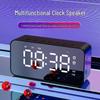 Bluetooth Alarm Clock Speaker with Heavy Bass and Smart Features