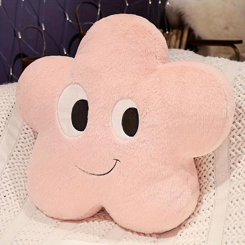 

1 шт. Зимний подсолнух Инс Клен Легкая роскошь Улыбающееся лицо Звезда Улыбка Подушка для дивана Изголовье Спинка Подушка для сиденья на эркер Цветок Подушка для общежития 39.88cm*39.88cm розовый