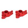 1 Pair RC Car Aluminum Alloy Rear Axle Hub Carrier Upgrade Part for   1:6   Model Car