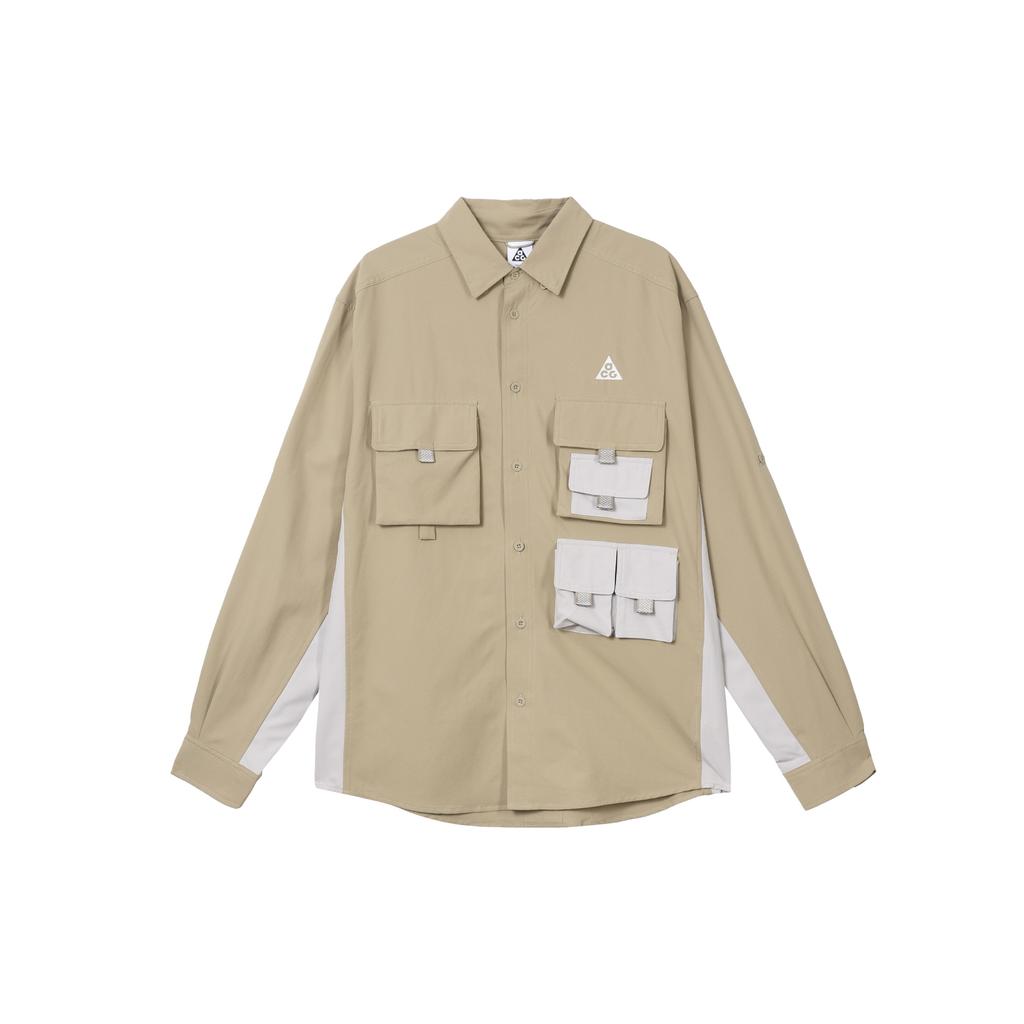 Nike ACG Dri-FIT UV Devastation Trail Shirt Asia Sizing 'Khaki' Men's DN3937-248
