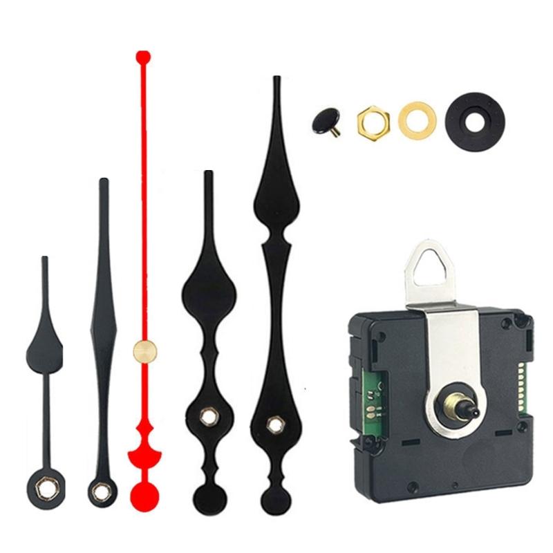 Wireless Clock Movement for DIY Time Calibration (1 Piece) Accurate Second Hand, Convenient Installation, Modern Look