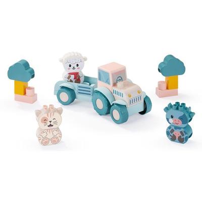 Tracteur De La Ferme - Jeu De Construction - ECOIFFIER - +12 Mois