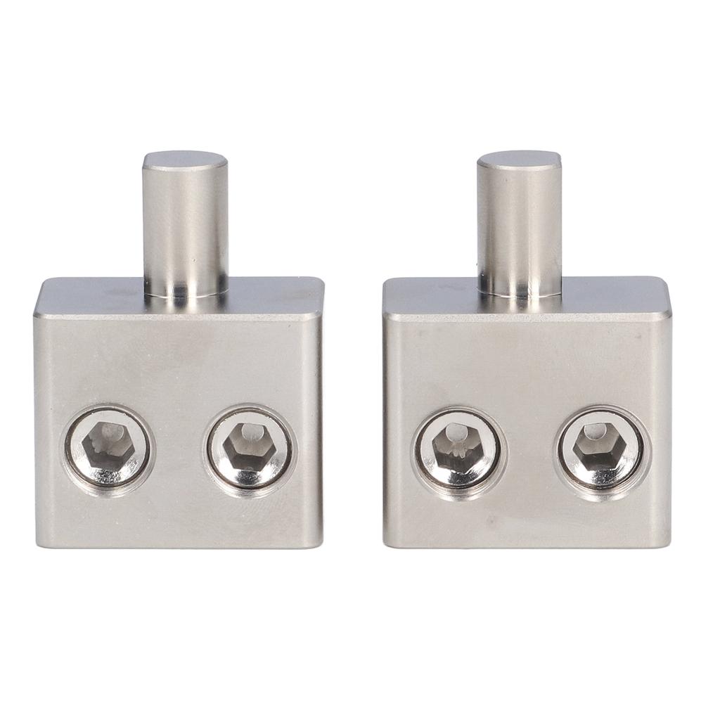 2 stk Bilstereoforsterker Dobbel 10 Gauge til 10 Gauge Forsterkerinngangsredusere Utladningsflaske Ett Punkt