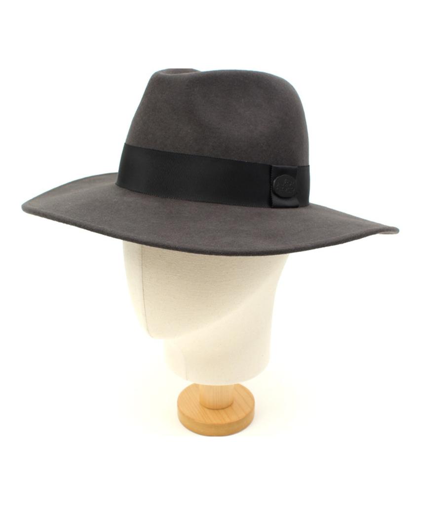 Yunibeosyeolkemiseuteuli Bk Line Wool Gray Fedora