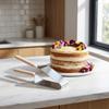 Adjustable Stainless Steel Cake Divider, Cuts Equal Slices. 26x8cm, Easy Clean, for Parties & Baking