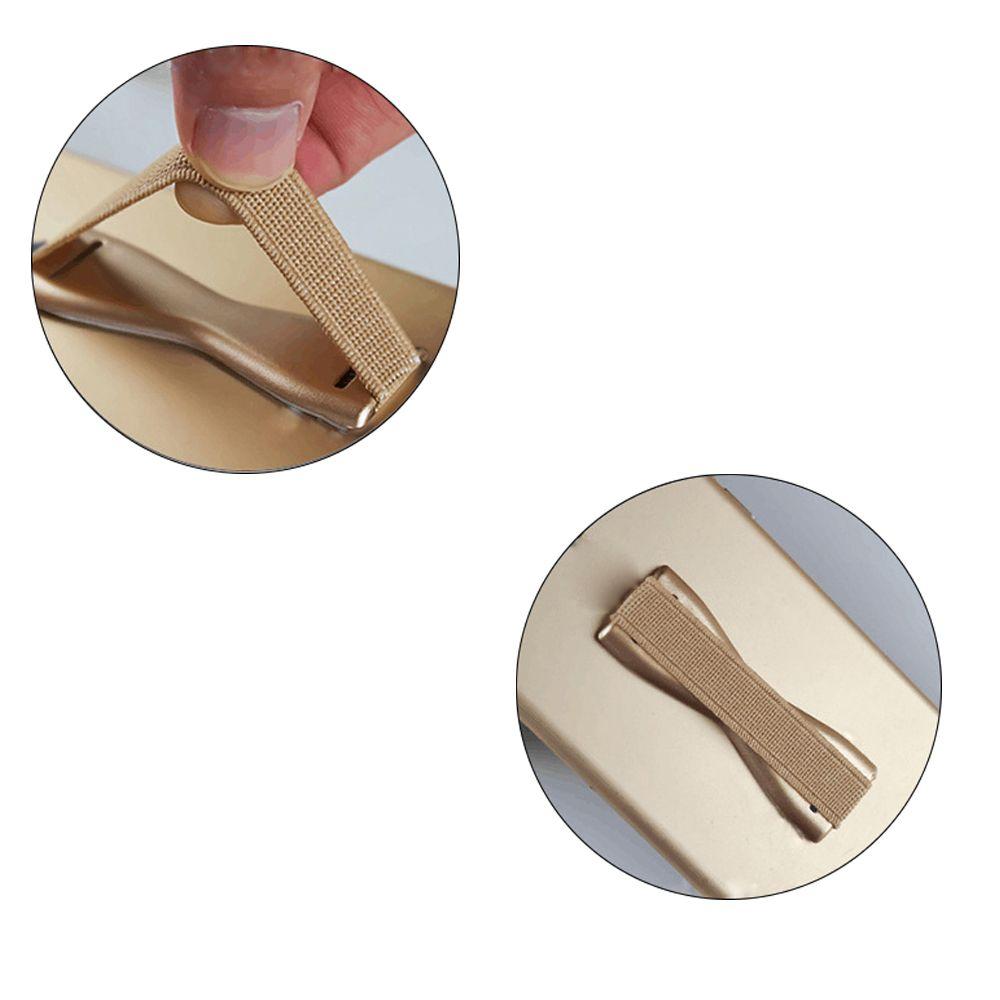 1Pcs Universal Color Phone Back Sticker Sling Phone Holder Strap Bracket Elasticity  Finger Grip Selfie Strap Sling Phone Holder