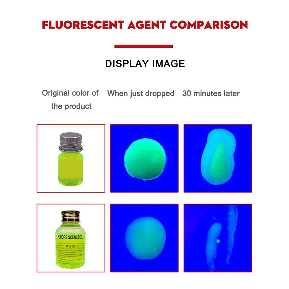 NEW Auto Fluorescent Leak Detection Tool Auto Air Conditioning Repair Tool R134a Refrigerant Gas A/C Leak Test Detector UV Dye