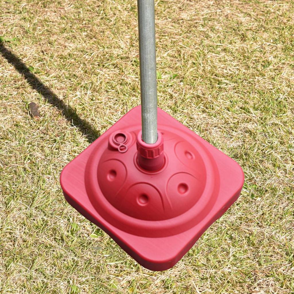 Fillable Umbrella Base Parasol Standing 10kg Capacity Square Heavy Duty Market Stand