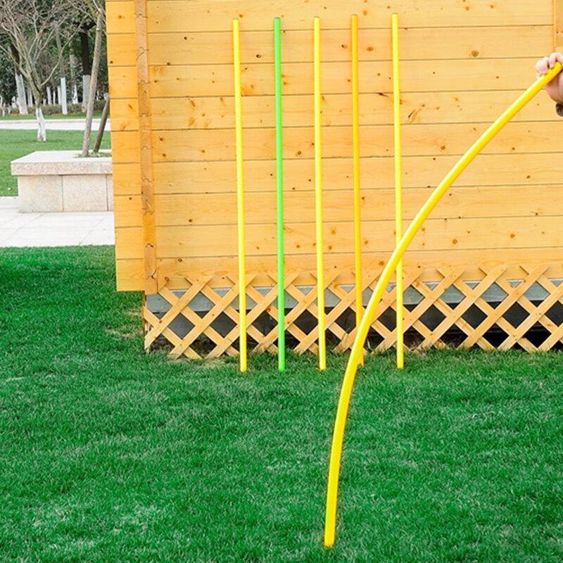 WEZHO Agility Training Pole Set with Water Base