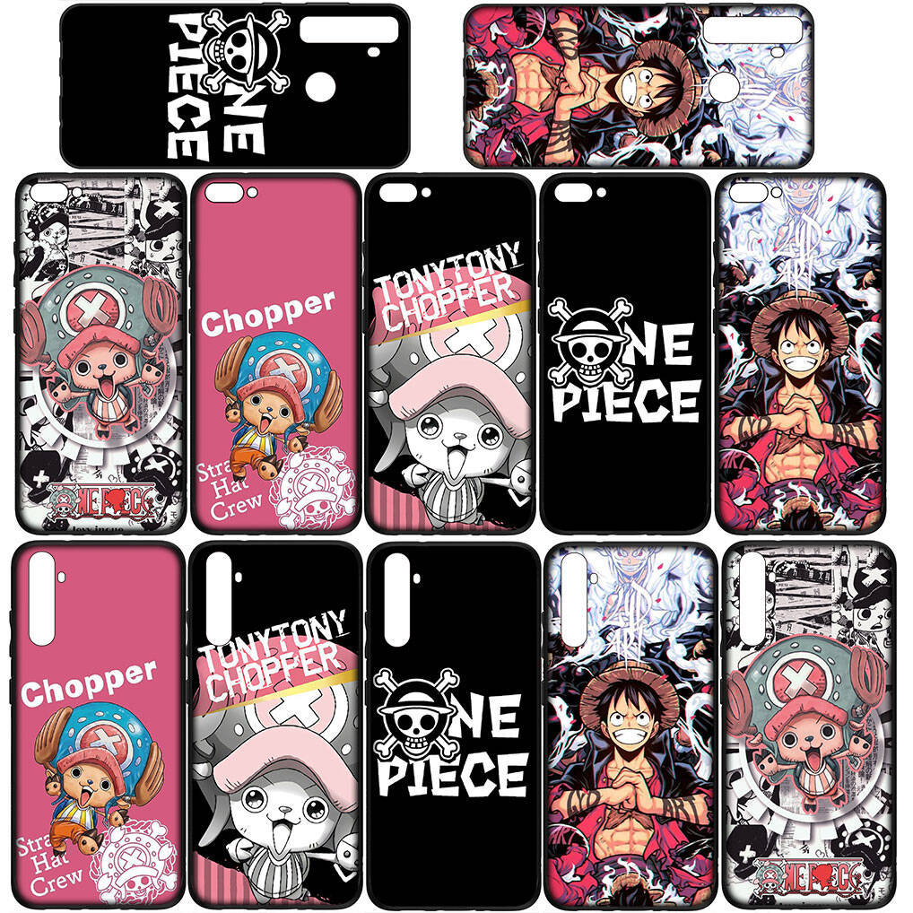 For Motorola Moto Edge 70 60 50 G54 G86 Samsung Galaxy S25 iPhone 17 16 15 Redmi Note 14 13 Pro Max Case Wallpaper One Piece Luffy Tony Chopper Cover