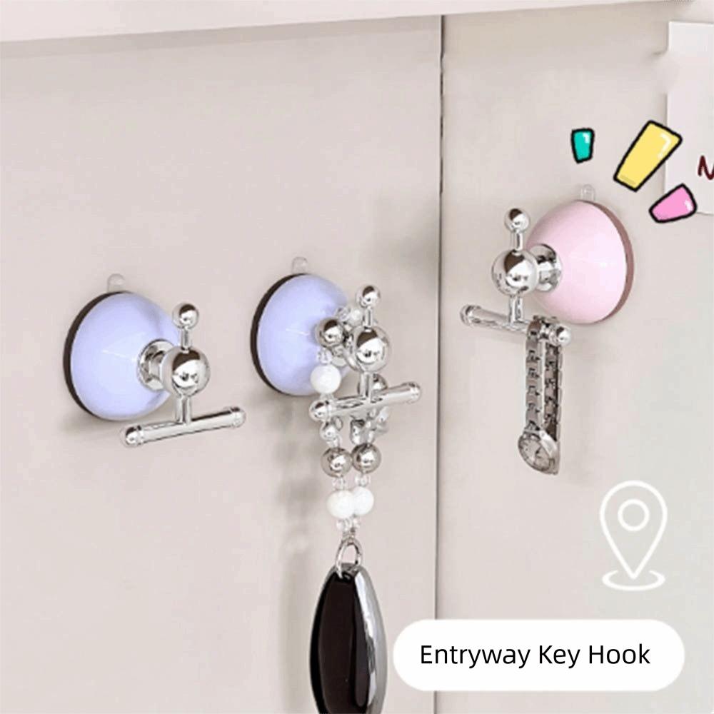 No- Punching Suction Cup Hook Seamless Kitchen Storage Hook Multi Purpose Wall Hook Household