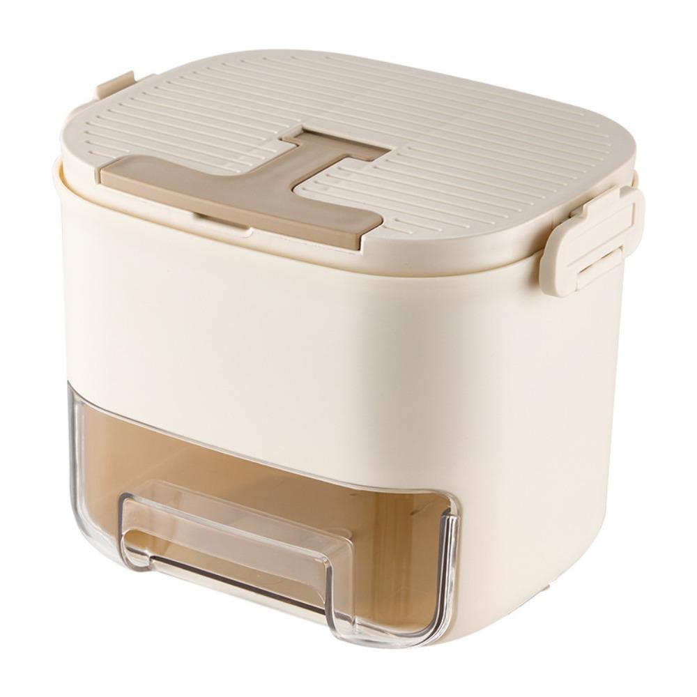 Press Type Ice Grid Tray Double-Layer Ice Storage Tray Easy Clean Ice Cube Mold Ice Making