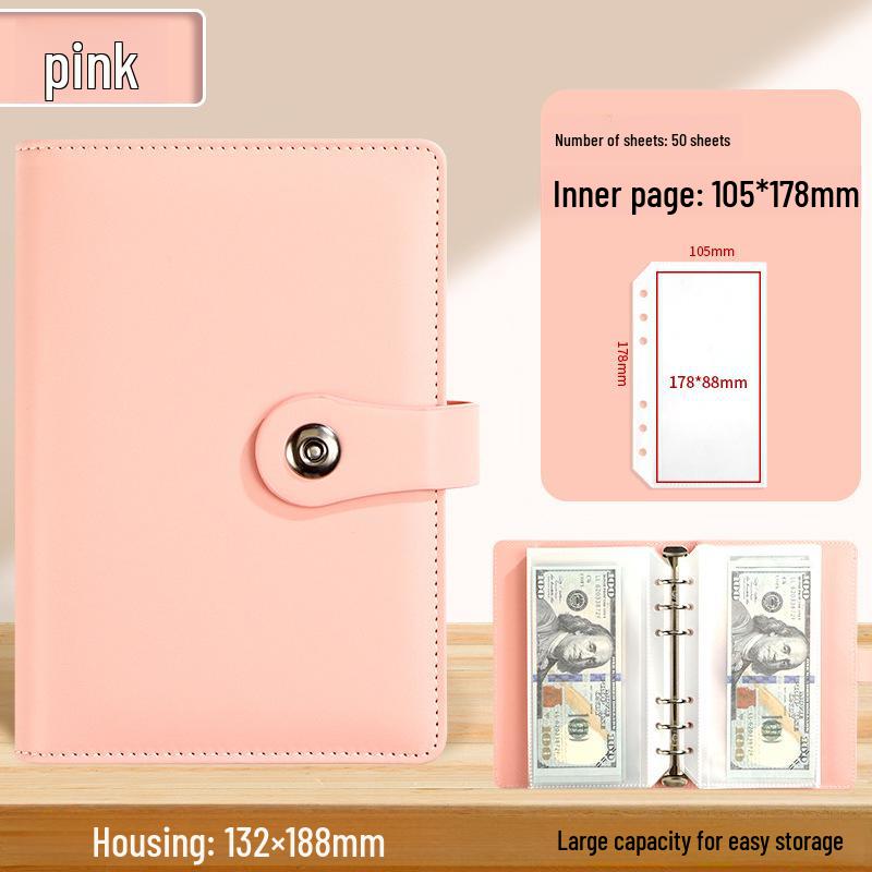 A6 Loose-Leaf Savings & Budget Book: 100-Day Challenge, Banknote Collection & Commemorative Planner