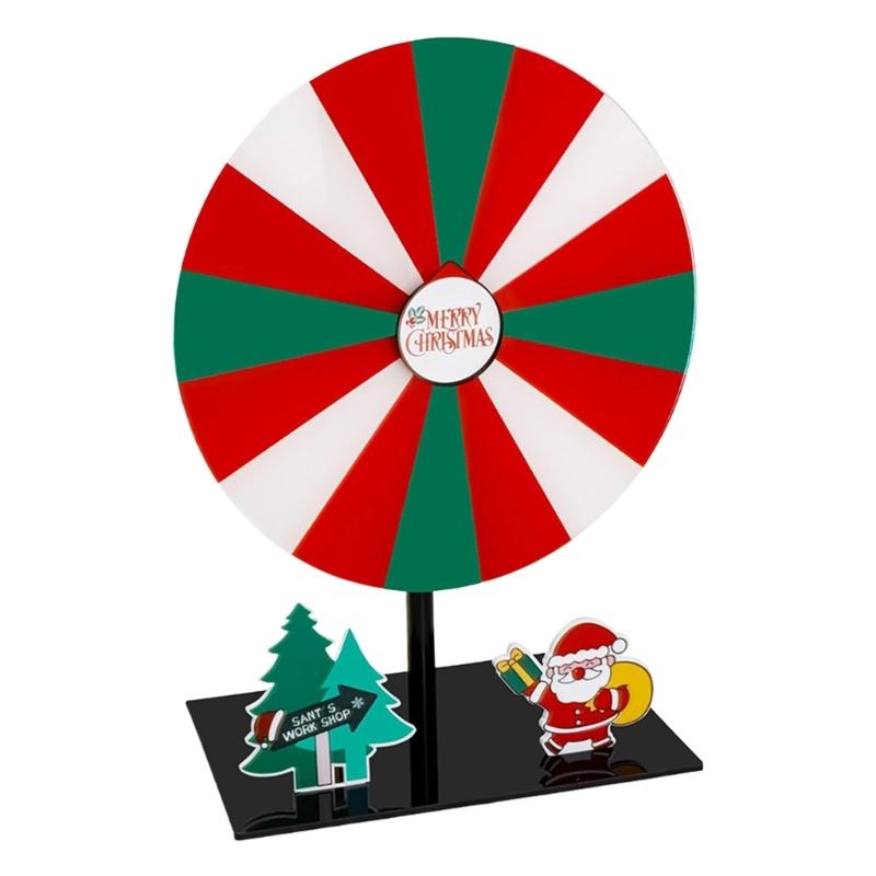 

Прочная вращающаяся призовая игра-колесо, многоразовое красочное игровое колесо с прочным металлическим основанием для детей и взрослых 1