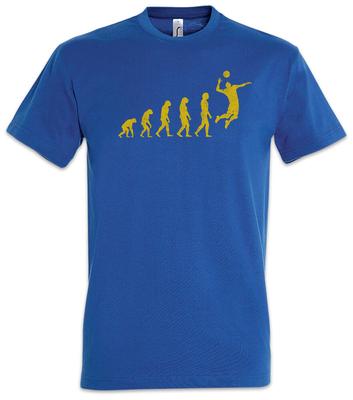 Voleibol Evolution Human Coach Player Fun Training Fitness Sport Camiseta unissex