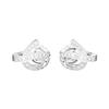 Fluenta Clip-On Elegant Fashion Earrings Women Earrings Silver 5641374