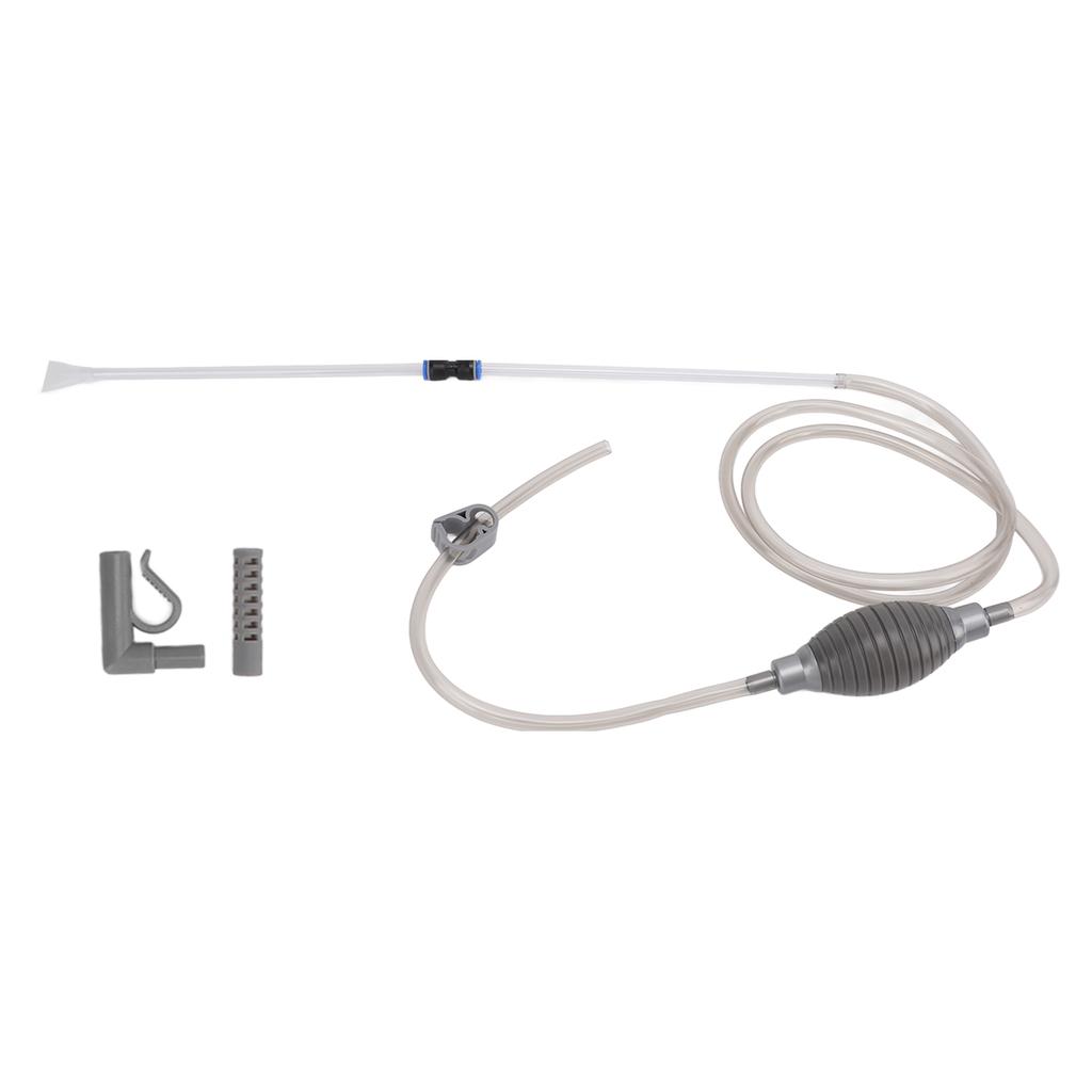 Aquarium Siphon Cleaner Plastic Siphon Sand Remover with 3 Nozzles for Fish Tank Cleaning Water ChangeStandard Type