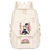 Large Capacity Schoolbag with Shoulder Strap; Student Three-piece Pencil Case Set