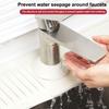 Tappetino Assorbente in Silicone per Rubinetto Cucina, Paraspruzzi per Lavello, Tappetino Protettivo per Piano di Lavoro, Tappetino Drenante per Bagno, Cucina, Accessori