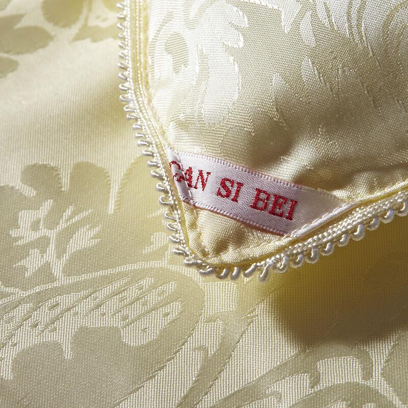 MUXINZI Jacquard Satin Silk Blend Quilt