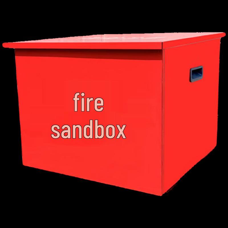 Gas Station Fire Sand Box