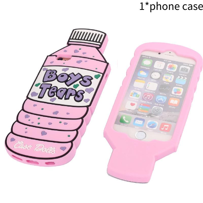 Kreative iPhone-Hülle Vollständig bedeckt TPU-Material Wellenmuster Heißes Netz-Element Geprägt Nicht patentierte Quelle