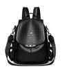 Schoolbag Wholesale 1011 New Large Capacity Women's Leather Texture Women's Backpack Soft Leather Multi-purpose Middle-aged Women's Bag Mother Bag