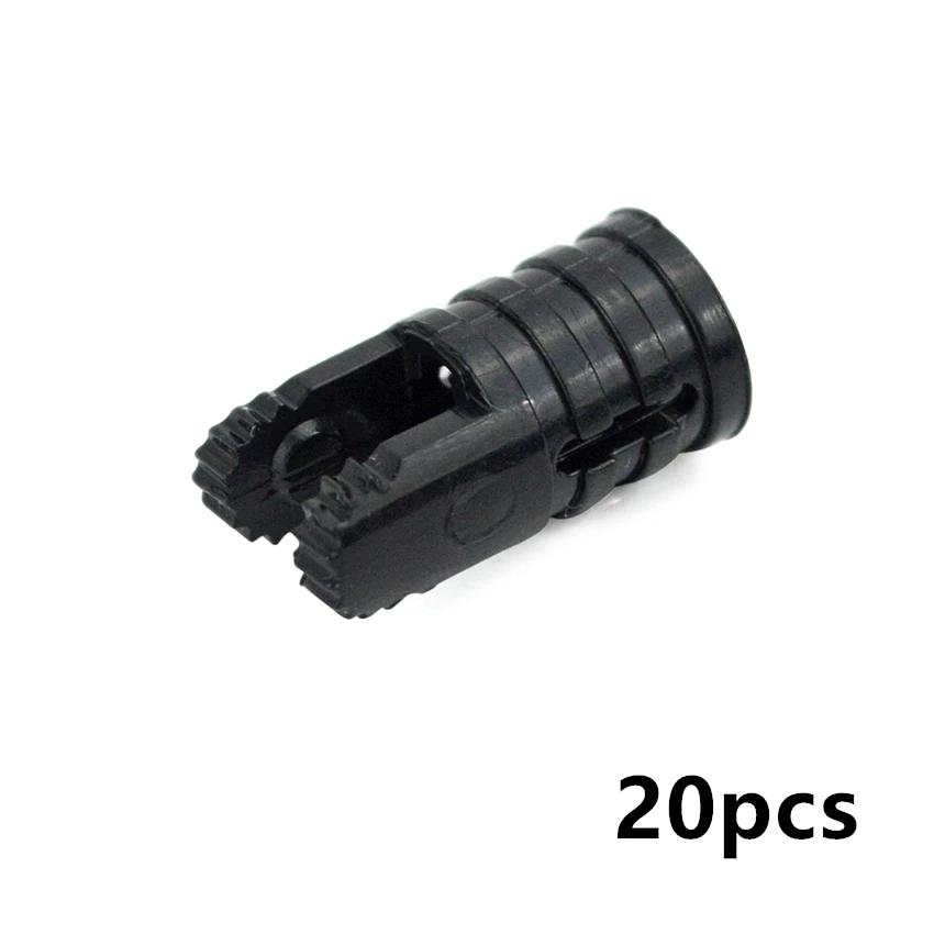MOC Technical Building Block Parts Teeth Hinge Cylinder 1x2 Axle Hole Particle DIY Toy Brick Compatible With 30553 30552 52731