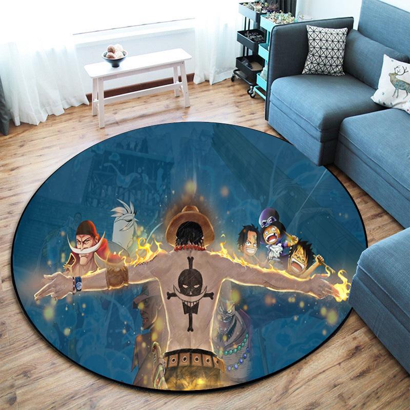 Cute Monkey D. Luffy from the Japanese manga ONE PIECE carpet is soft, home, bedroom, door mat decoration, and non slip carpet E10