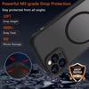 Magnetic Matte Acrylic Phone Case for IPhone 17 Pro Max for Magsafe Wireless Charge PC +TPU Cover for IPhone 17 Air 17pro Shell