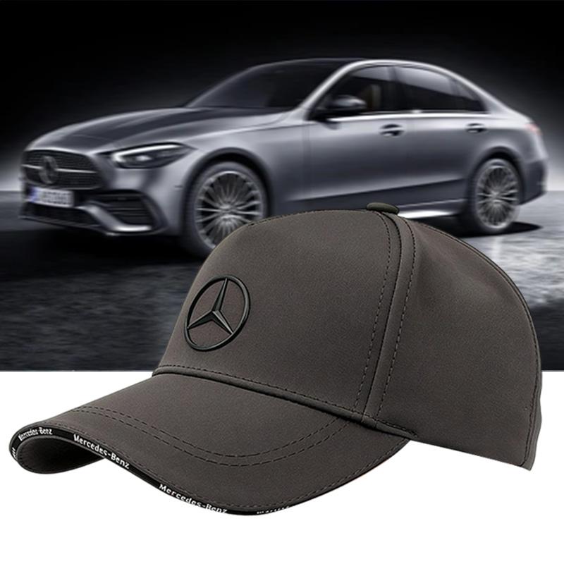 For Mercedes Benz Car Emblem Embroidery Baseball Cap Spring And Autumn Outdoor Adjustable Auto Logo Casual Hats Sunscreen Hat QQ2