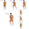 Adult Men's Yellow Spotted Yeti Costume Perfect For Halloween Cosplay Stage Performance