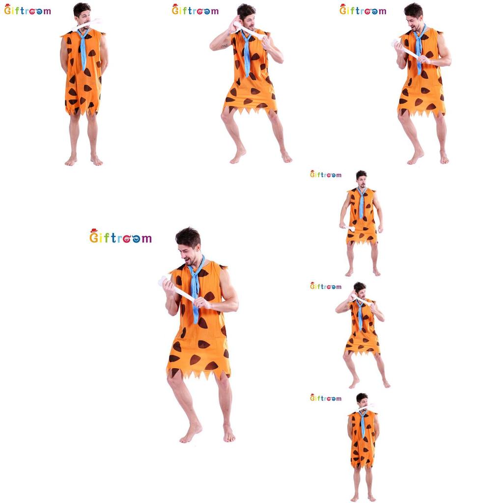 Adult Men's Yellow Spotted Yeti Costume Perfect For Halloween Cosplay Stage Performance