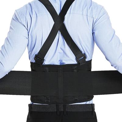 1 Stück Arbeits-Rückenbandage für Männer Frauen, Verstellbarer Lendenstützgürtel mit Hosenträgern für Schweres Heben Sicherheit & Schutz