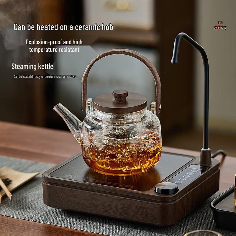 YIHUTEA D10 Electric Ceramic Stove Tea Set with Automatic Water Supply
