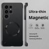 Ultra-Thin Metallic Paint For Magsafe Magnetic Case For Samsung Galaxy S25 Ultra S25 S24 S23 S22 Plus Ultra Borderless Cooling Cover