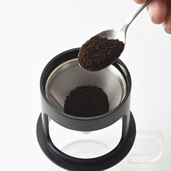 BRUNO Coffee Dripper Bezpapírový odkapávač pro jednu osobu Osobní Růžový Den matek Dárek k narozeninám Dárek Vrácení Petit Dárek Ženy Populární BHK244-PK