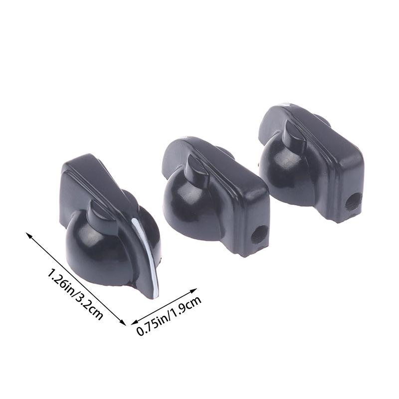 10Pcs Bakelite Knob Cap K7-1 Band Switch Knob Potentiometer Knob Cap Copper Core Circular Hole 6Mm Shaft Hole Dia Pointer Knobs