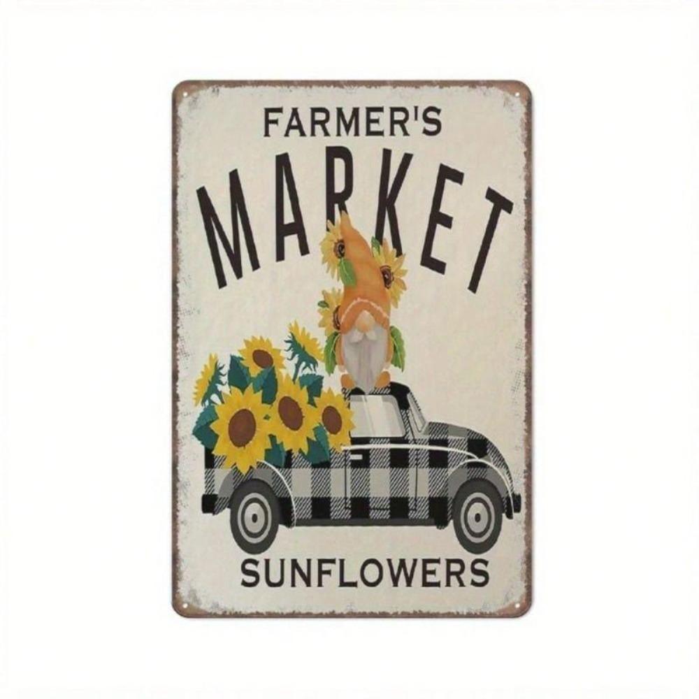Retro Metal Tin Sign Poster Wall Art Decor