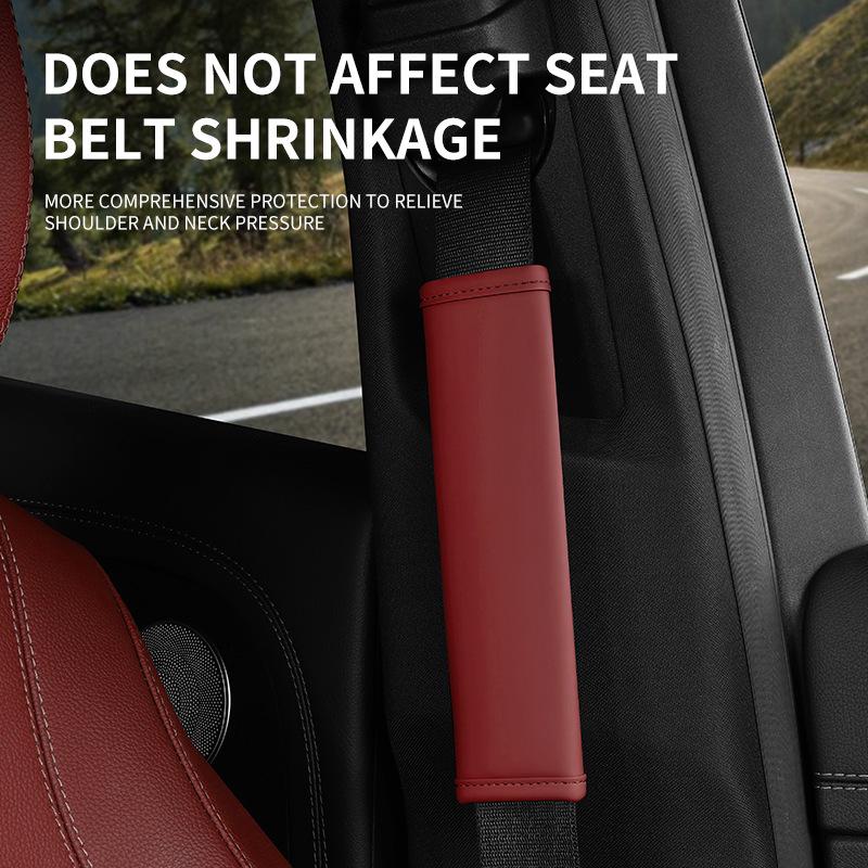 Universal Anti-Choke Car Seat Belt Shoulder Protector - All-Season Interior Accessory