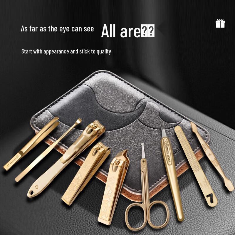 777 Luxury 9-Piece Nail Care Kit