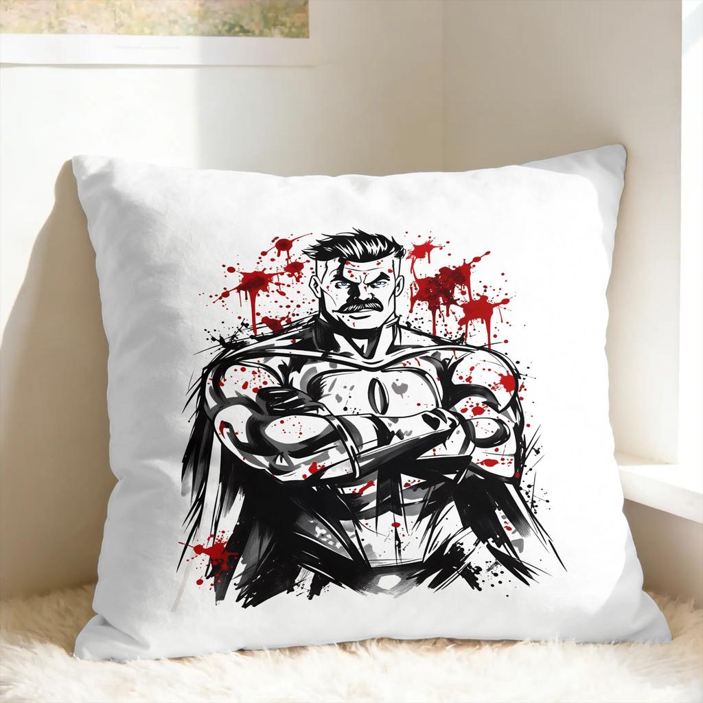 Pillow Case Battle Beast I-Invincible Comic Thragg Soft  Pillow Cover For Sofa Home Decor Fashion Pillowcases