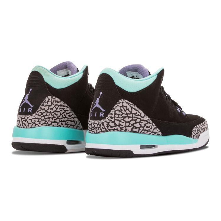New Jordan 3 Retro Bleached Turquoise Mint GS 441140-045