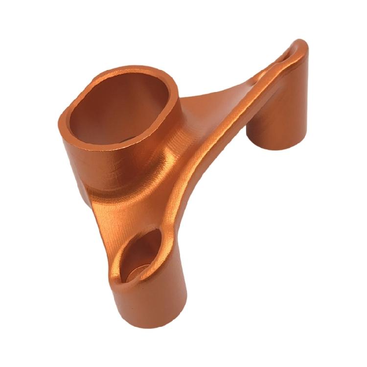 

Exhaust Pipe Bracket Robusts Aluminum Designs Motorcycle Exhaust Clamping Simple Installs for 790/890 Motorcycles помаранчевий