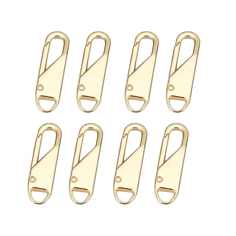4/8Pcs Reusable Detachable Zipper Pull Replacement Tool Free for Jackets Bags Luggage Winter Coats Purses