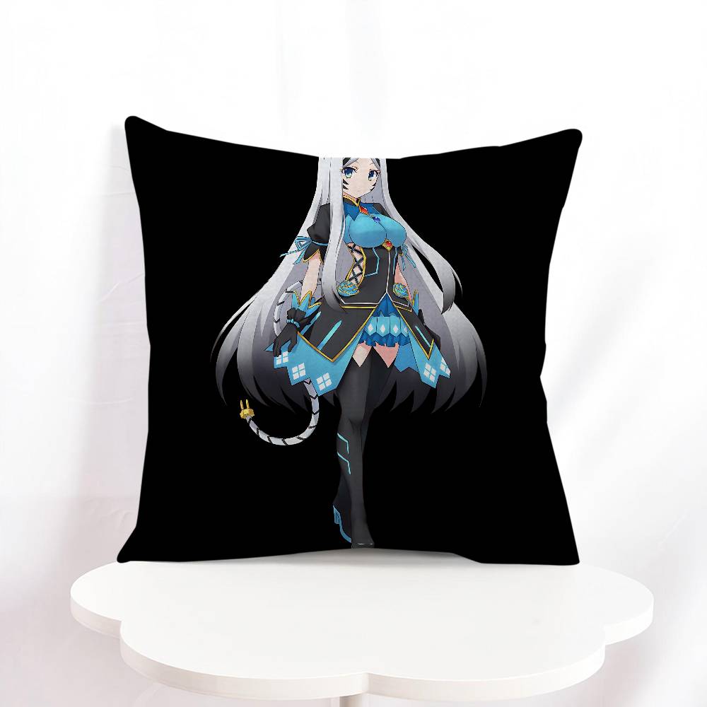 

Восхождение Героя Щита Наволочка Квадратная Наволочка 3D Мягкая Плюшевая Декоративная Наволочка Гостиная Диван Спальня Дом 16x16Inch