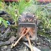 Portable Camping Wood Stove Stainless Steel High-Temp Resistant Firewood Stove Anti-Rust Anti-Deformation Barbecue Stove